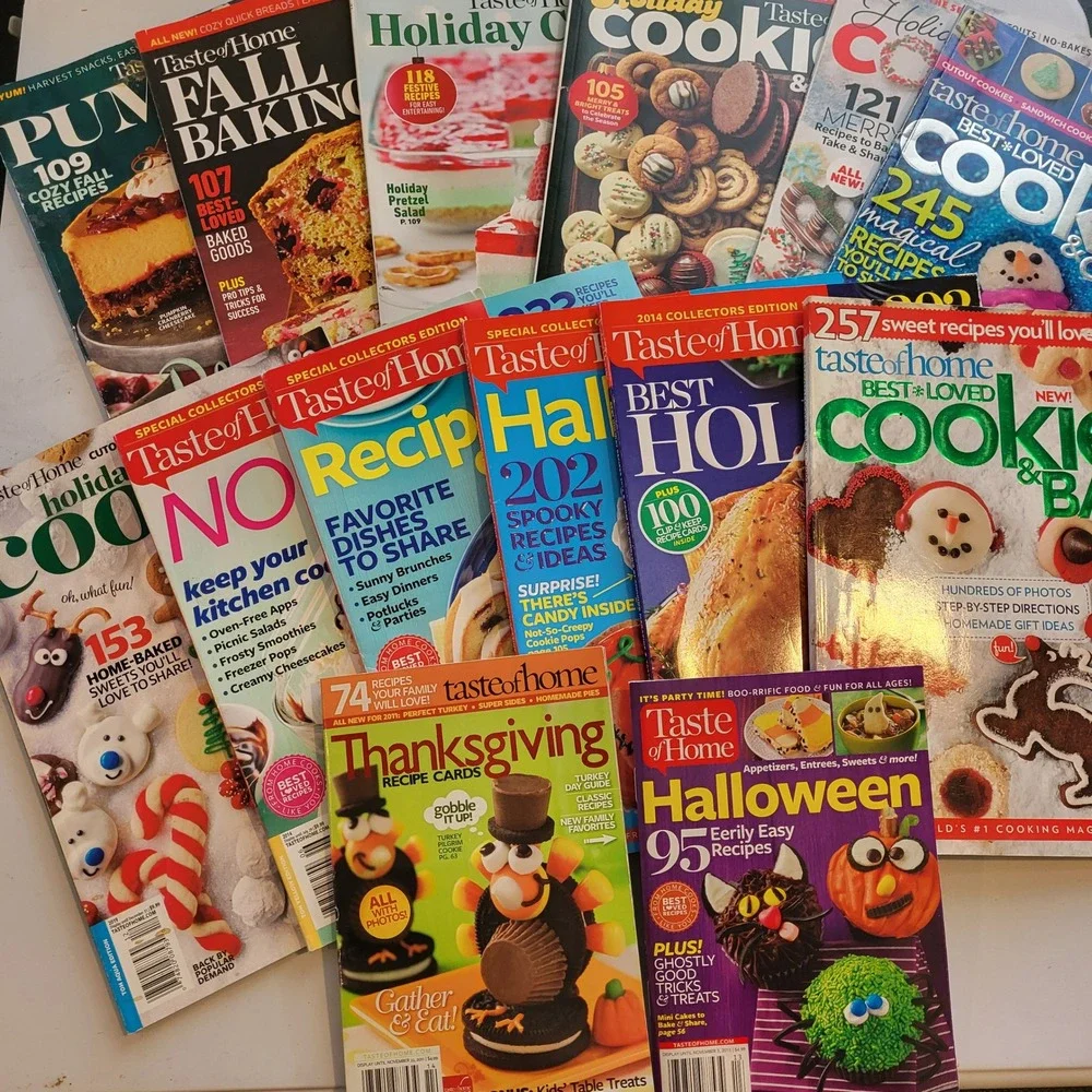 Taste of Home Magazine Lot 12 Holiday Cooking Baking Cookie Thanksgiving 2009-23